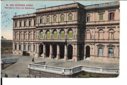 Buenos Aires, Terraza Y Casa De Gobierno - 7754 - Argentine