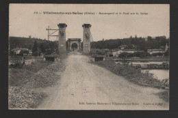 CPA - 69 - Villefranche-sur-Saône - Beauregard Et Le Pont Sur La Saône - Circulée En 1921 - Villefranche-sur-Saone