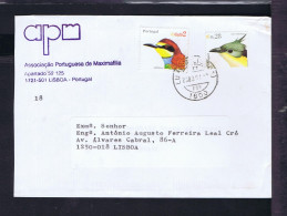 Sp10630 PORTUGAL "abelharuco +cuco Rabilongo" Birds Oiseaux Faune Animals 2003 Mailed - Autres & Non Classés