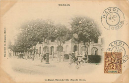 TONKIN  HANOI   Hotel De Ville    INDO,819 - Vietnam