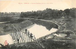 TONKIN   Pont De Bambou           INDO,507 - Vietnam