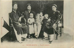 TONKIN  TUYEN-QUANG  Famille Annamite        INDO,465 - Vietnam