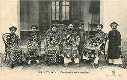 TONKIN    Famille Notable Mandarin           INDO,444 - Viêt-Nam