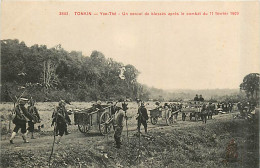 TONKIN   YEN-THE Convoi De Blesses  1909         INDO,390 - Viêt-Nam