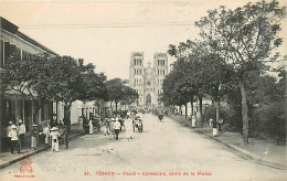 TONKIN   HANOI  Cathedrale – Sortie De Messe         INDO,375 - Viêt-Nam