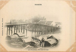 TONKIN  NINH-BINH  Pont – Canal   INDO,276 - Viêt-Nam