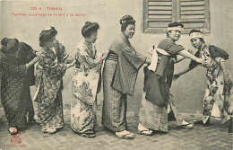TONKIN   Femmes Japonaises – Danse         INDO,265 - Viêt-Nam