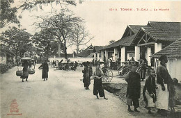 TONKIN   TI-CAU  Le Marche         INDO,247 - Viêt-Nam