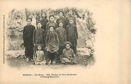 TONKIN   CAO-BANG Groupe De  Thos (trung-khan-phu)         INDO,242 - Viêt-Nam