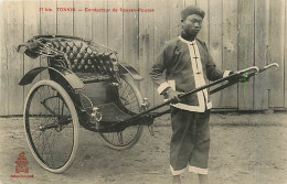 TONKIN    Conducteur Pousse-pousse       INDO,149 - Viêt-Nam