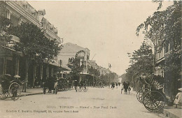 TONKIN  HANOI   Rue Paul Bert    INDO,855 - Viêt-Nam