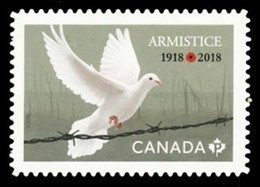 Canada (Scott No.3131 - Armistice) (o) Adhesive - Usados