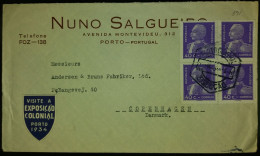 1934 - GENERAL CARMONA - Lettres & Documents