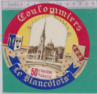 C1416 FROMAGE COULOMMIERS FRO BLANC PAGNY LA BLANCHE COTE MEUSE DOMREMY LA BASILIQUE 50 % - Kaas