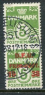 DENMARK 1938 Stamp Exhibition Overprint + Unoverprinted In Pair Used. Michel 243 - Used Stamps