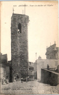 06 ANTIBES - Tour Du Clocher De L'église  - Antibes - Vieille Ville