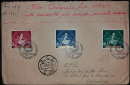 1953 - CENTENÁRIO DO SELO POSTAL PORTUGUES - VALOR DECLARADO - Covers & Documents