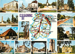 91* ESSONNE  Carte Du Dept Et Multi-vues  (CPM 10x15cm)    RL19,0481 - Otros & Sin Clasificación