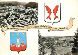 88* BRUYERES / Vielsam- Communes  Jumelees   (CPSM 10x15cm)    RL19,0279 - Bruyeres