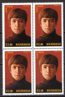 Nicaragua MNH Stamp In A Block Of 4 Stamps - Musique
