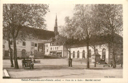 03* ST POURCAIN S/SIOULE  Place De La Halle – Marche Couvert   RL19,1048 - Autres & Non Classés