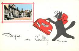03* CERILLY  Un Bonjour   (chat)x    RL19,1028 - Other & Unclassified