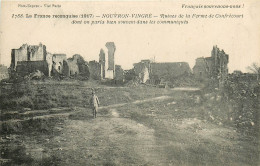 02* NOUVRON VINGRE  Ruines Ferme De Confrecourt  WW1   RL19,0956 - Guerre 1914-18