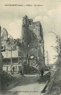 02* ST BANDRY  L Eglise  En Ruines      WW1 RL19,0908 - War 1914-18