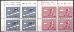 Yugoslavia 1976 - Winter Olympic Games Innsbruck - Mi 1630-1631 - MNH**VF - Unused Stamps