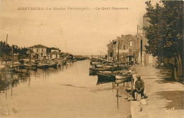 13* MARTIGUES Le Quai Marceau      RL19,1475 - Martigues