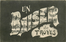 10* TROYES  « un Baiser »  Multi-vues     RL19,1420 - Troyes