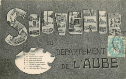 10* AUBE  Souvenir  Multi-vues Du Dept     RL19,1407 - Autres & Non Classés