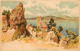 06* LA NAPOULE  Corniche De L Esterel (illustree)    RL19,1265 - Autres & Non Classés