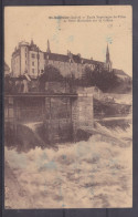 CPA Saint Gaultier  Dpt 36 Ecole Supérieure De Filles Et Porte Marinière Sur La Creuse  Réf 1987 - Autres & Non Classés