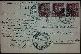 1944 - 3ª EXPOSIÇÂO FILATÉLICA PORTUGUESA - Poststempel (Marcophilie)