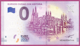 0-Euro VEDG 01 2019 BURGOS CIUDAD CON HISTORIA - Private Proofs / Unofficial