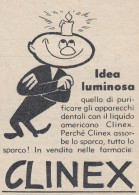 CLINEX - Vignetta - 1958 Pubblicità Epoca - Vintage Advertising - Advertising