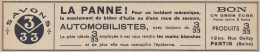 Bon Un Gros Tube - Pantin - 1938 Vintage Advertising - Pubblicità Epoca - Advertising