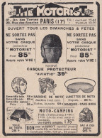 THE MOTORIST - Paris - 1930 Vintage Advertising - Pubblicità Epoca - Advertising