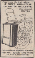Le Super Moto Strap - Bérard Frères - Neuilly Sur Seine - 1931 Pubblicità  - Publicités