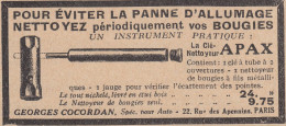 APAX - Georges Cocordan - Paris - 1930 Vintage Advertising - Pubblicità  - Publicités