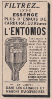 L'Entomos - 1930 Pubblicità Epoca - Vintage Advertising - Publicités