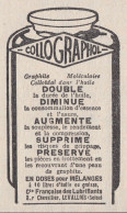 COLLOGRAPHOL - Levallois - 1930 Pubblicità Epoca - Vintage Advertising - Advertising