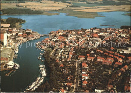 71932231 Neustadt Holstein Blick Auf Hafen Und Binnenwasser Fliegeraufnahme Neus - Neustadt (Holstein)