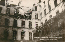 75* PARIS  Bombardement 1918 – Rue Laffitte    RL38.0524 - Distretto: 09