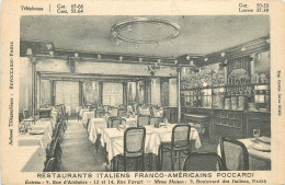 75* PARIS  Restaurants Italiens Et Franco Americains « poccardi »  RL38.0454 - District 02