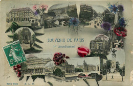 75* PARIS  « souvenir » Du 1er   Multi Vues   RL38.0450 - Paris (01)