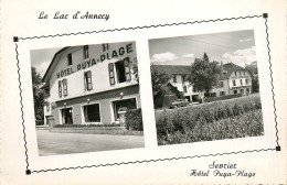 74* SEVRIER  Hotel Puya-plage – 2 Vues  (CPSM Format 9x14cm)   RL38.0364 - Other & Unclassified