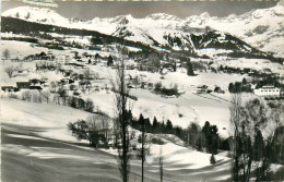 74* COMBLOUX Vue Generale  En Hiver (CPSM Format 9x14cm)    RL38.0338 - Combloux