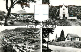 74* ST CERGUES  Multi Vues  (CPSM Format 9x14cm)   RL38.0255 - Saint-Cergues